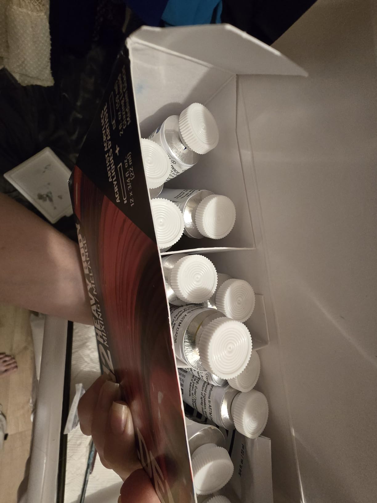 GOLDEN Heavy Body Acrylics, Mixing Set, 12 Color, Professional Acrylic Paint customer photo 2