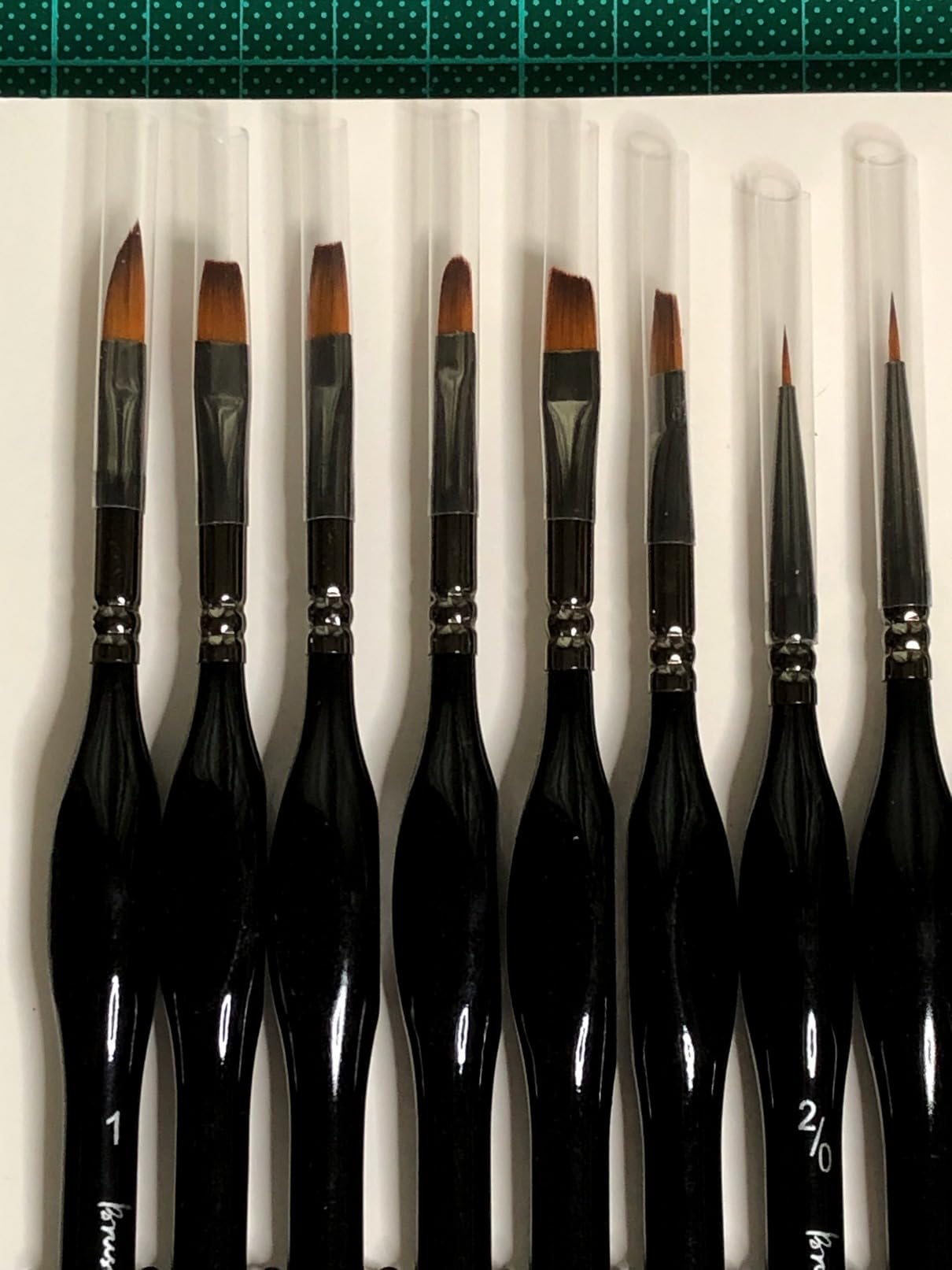 Brusarth Paint Brushes Set, 14 PCS Artist Brush for Acrylic Oil Watercolor Gouache Artist Professional Painting Kits with Synthetic Nylon Tips customer photo 2