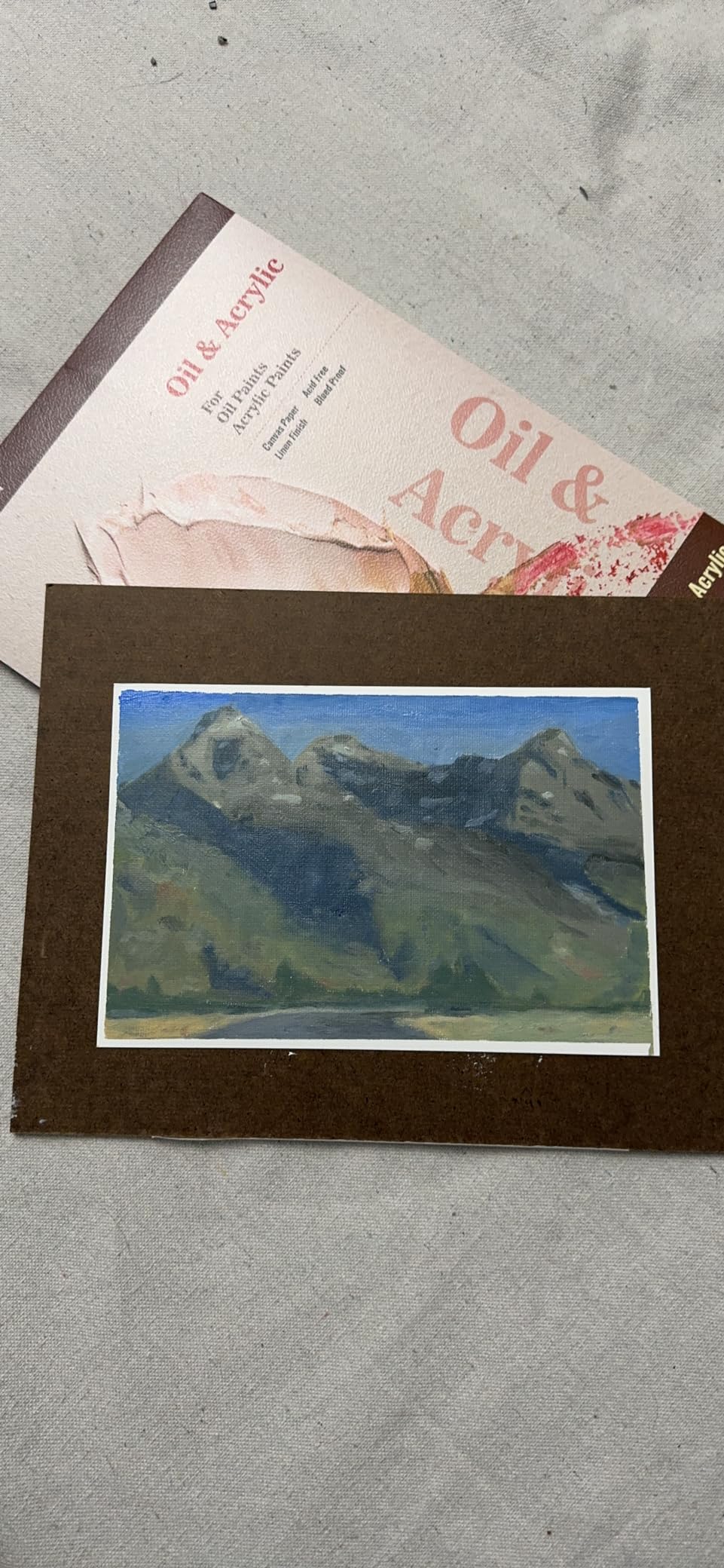 tumuarta Oil Painting Paper Pad 9x12