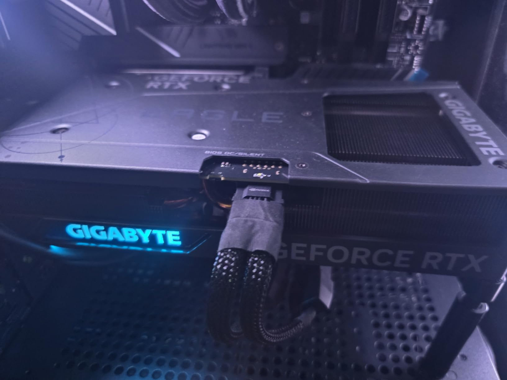 GIGABYTE GeForce RTX 4070 Ti Super Eagle OC 16G Graphics Card, 16GB 256-bit GDDR6X, WINDFORCE Cooling customer photo 1