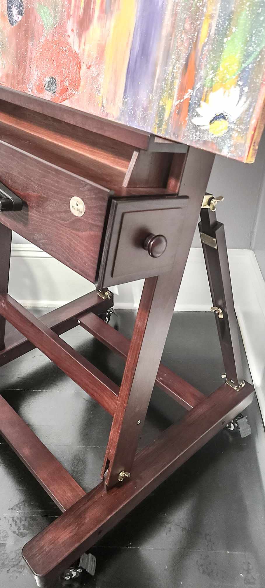 MEEDEN Art Painting Easel: Professional Crank Easel customer photo 1