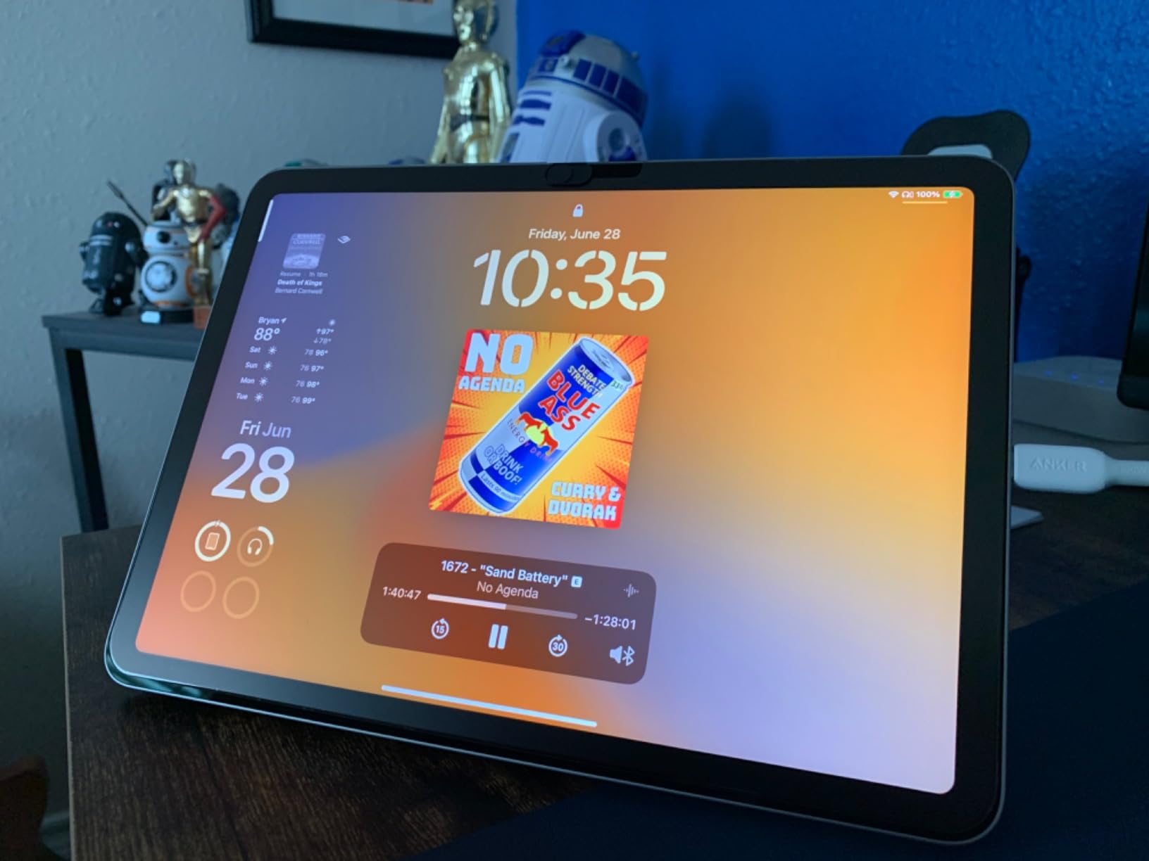 Apple iPad Air 11-inch (M2): Built for Apple Intelligence, Liquid Retina Display, 512GB, 12MP Front/Back Camera, Wi-Fi 6E, Touch ID, All-Day Battery Life - Space Gray customer photo 2