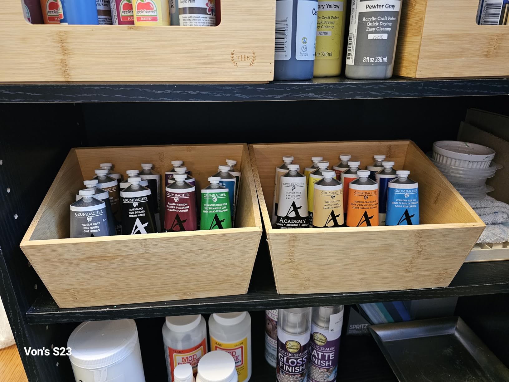 Grumbacher Academy Professional Acrylic Paint Set of 24 90ml Multi Colors - Metal Tubes - Heavy Body Professional Grade Artist Paint customer photo 2