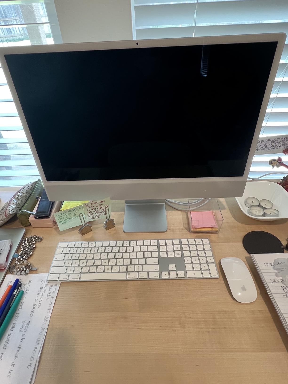Apple 2023 iMac with Apple M3 chip with 8-core CPU (24-inch, 8GB RAM, 256GB SSD Storage) Green (Renewed) customer photo 2