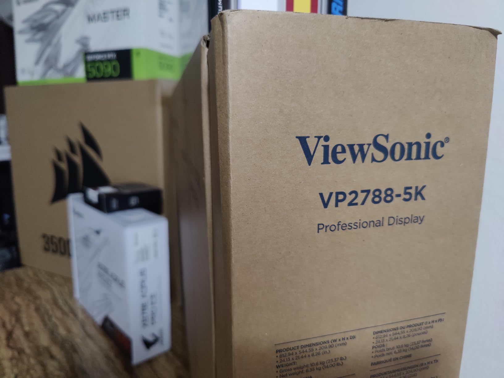 ViewSonic VP2788-5K 27 Inch 5K Mac-Ready Monitor, IPS with 100% sRGB, 99% DCI-P3 and Pantone Validated customer photo 1