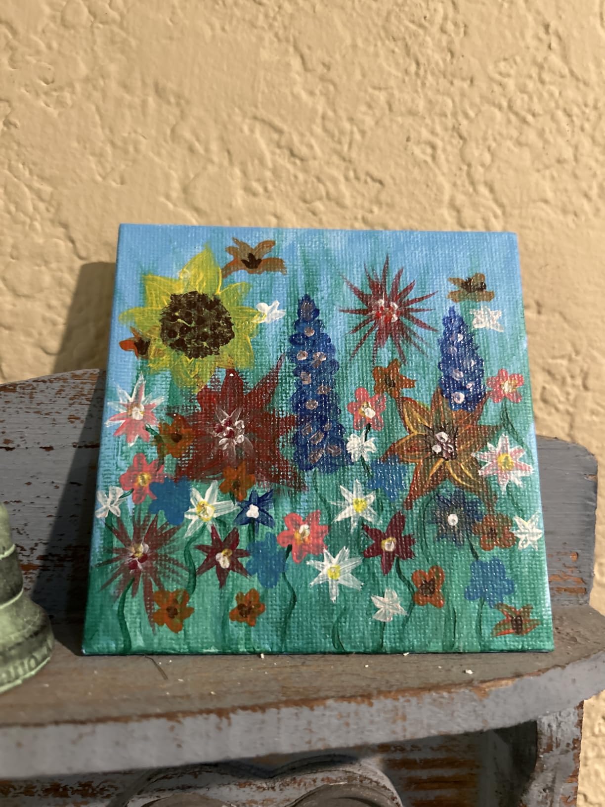 Mini Canvas for Painting 4x4 inch, 20 Pack Small Painting Canvases for Novices & Artists, Gesso Primed Acid-Free 100% Cotton, Blank Canvas Boards Panels for Oil, Watercolor, Acrylic, etc customer photo 1