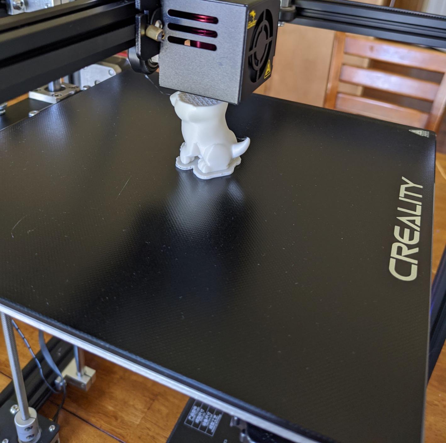 Creality Ender-3 V3 KE 3D Printer, 500mm/s High-Speed Printing with Auto-Leveling, Sprite Direct Extruder Supports 300C Printing, Ultra-Smooth and Stable, 220x220x250mm Print Volume customer photo 1