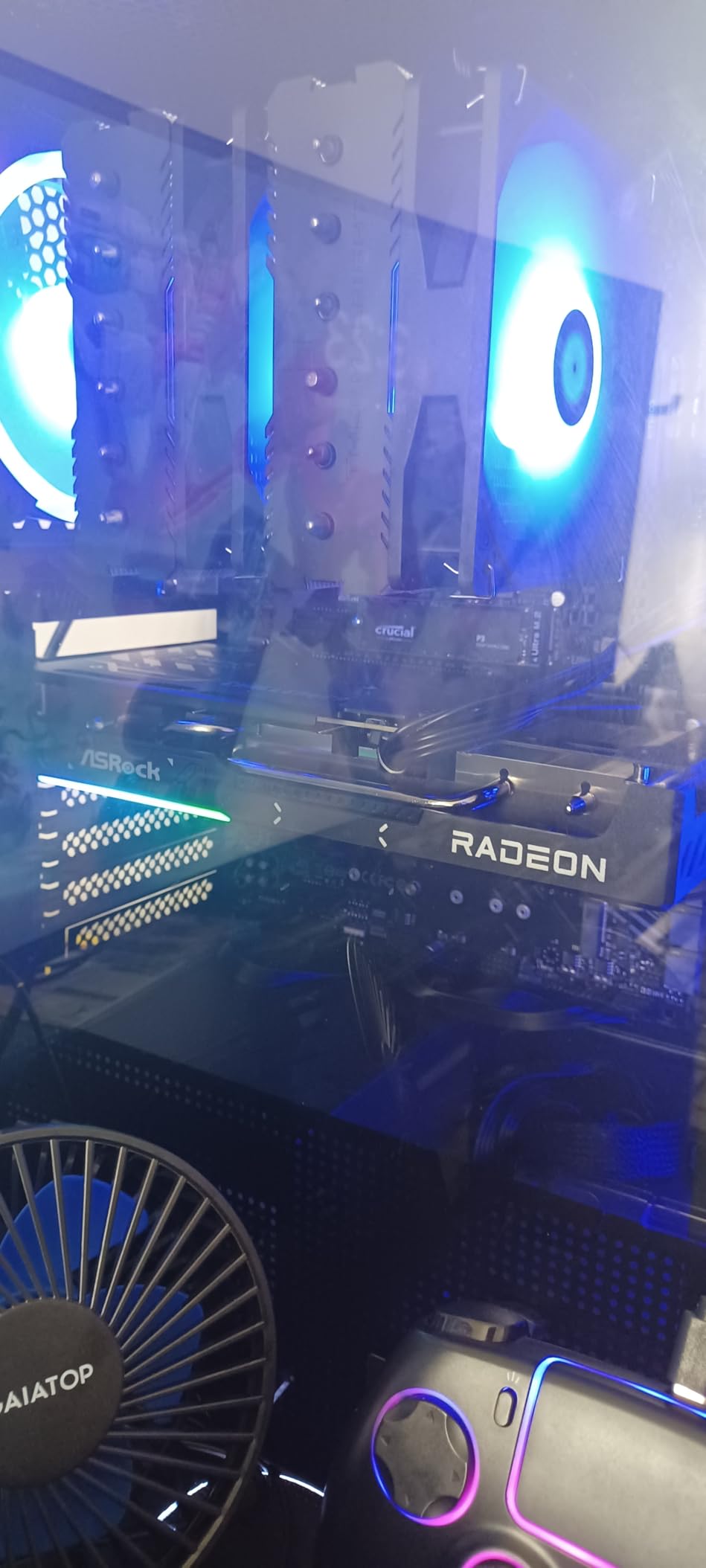 ASRock Radeon RX 9060 XT Challenger 16GB OC Graphics Card, AMD RDNA 4 Architecture, 16GB GDDR6, PCIe 5.0, Dual Fans, DisplayPort 2.1a, HDMI 2.1b customer photo 1