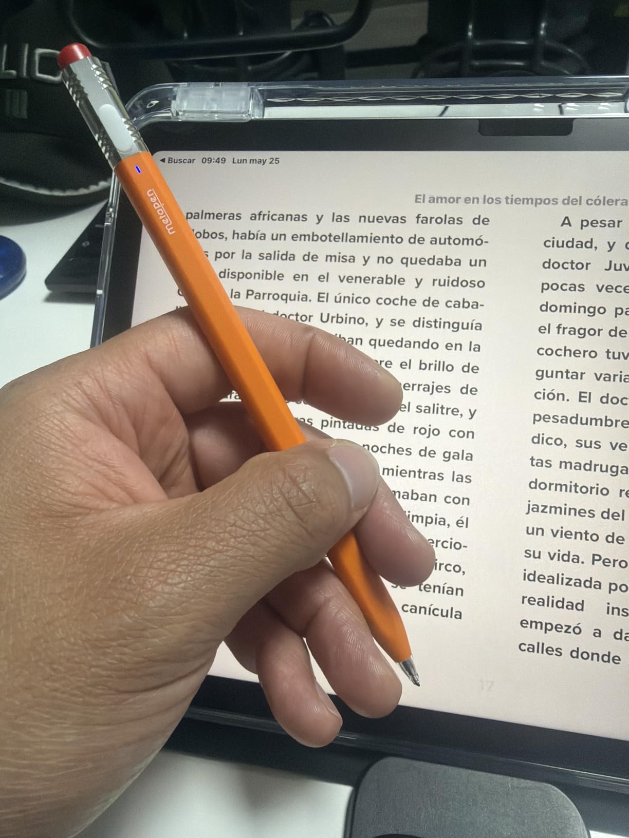 Metapen Pencil Air8 Pro X for iPad 2018-2026, Ultra-Quiet, 2X Fast Charging, Palm Rejection Stylus Pen for iPad a16/11/10/9/8/7/6th Gen, Pro 12.9/11/13-inch M4, Air 3/4/5/M2/M3/M4, Mini 5/6th customer photo 1