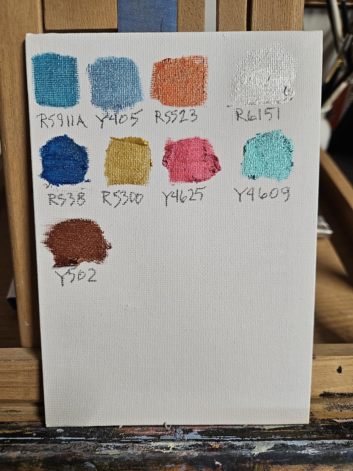 Paul Rubens Metallic Oil Paint Set, 9 Colors x 60ml Large Tubes, Professional Oil Based Paint for Canvas Paint, High Saturation and Consistency, Oil Paints Supplies for Artists, Students, Beginners customer photo 1