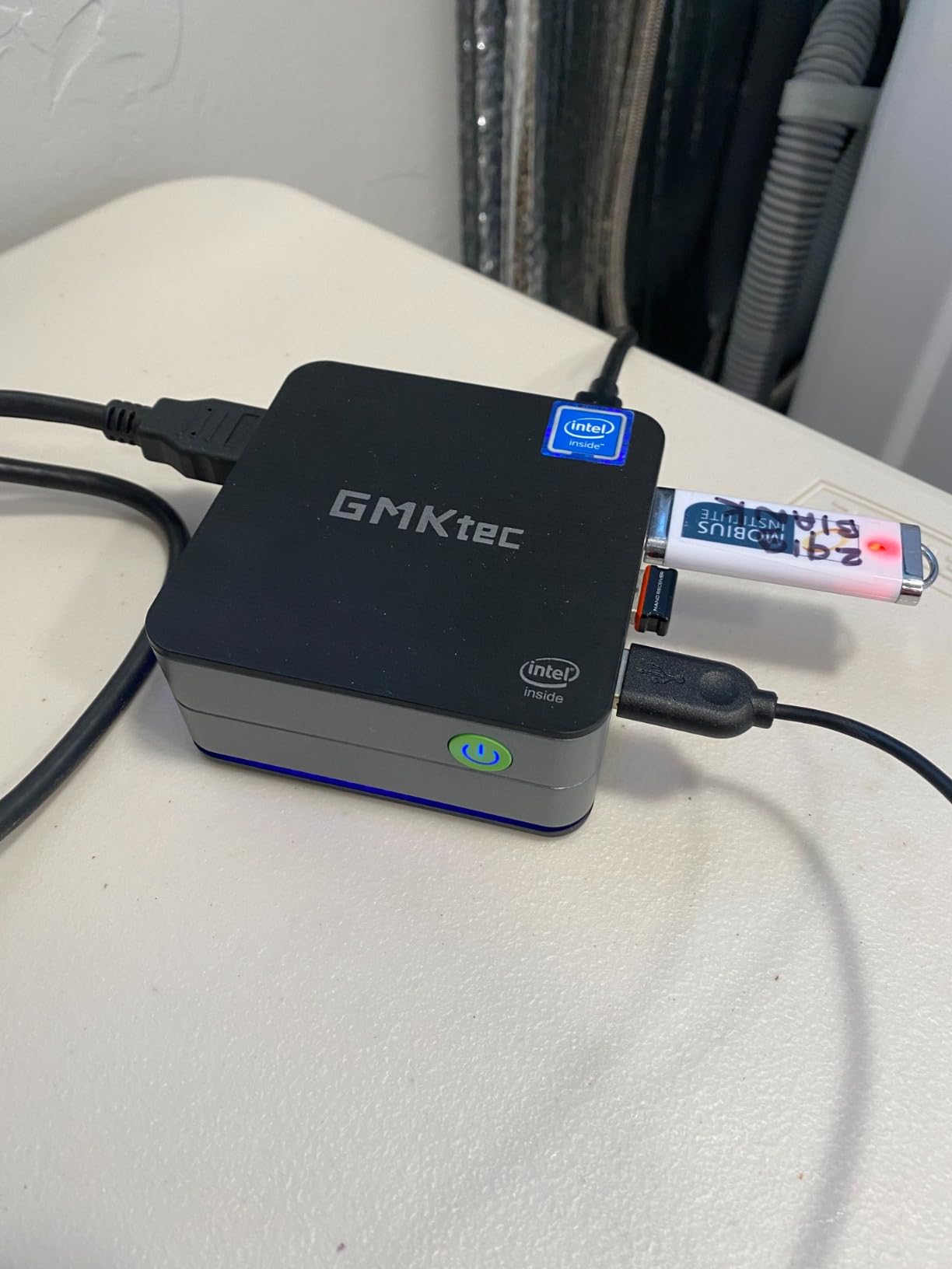 GMKtec G10 Mini PC Ryzen 5 3500U 1TB SSD 16GB (8x2) DDR4 2.5GbE NIC LAN Office Home Desktop Computers, HTPC Proxmox, HDMI 2.1, USB-C, DP Triple 4K Display customer photo 1