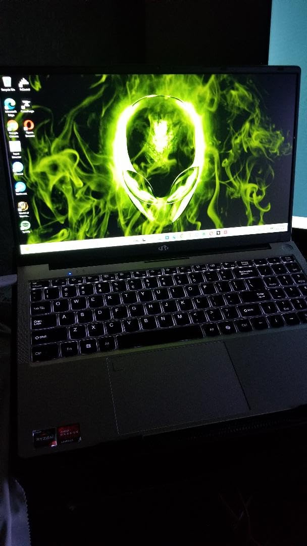 NIMO 15.6'' FHD IPS Student Laptop Computer - 16GB RAM 512GB SSD, AMD Ryzen 5 (Beat i5-1135G7, 4 Cores Up to 3.7GHz), 65W Type-C, 2 Years Warranty, Fingerprint, Backlit Keyboard, Wi-Fi 5, BT5.2 customer photo 1