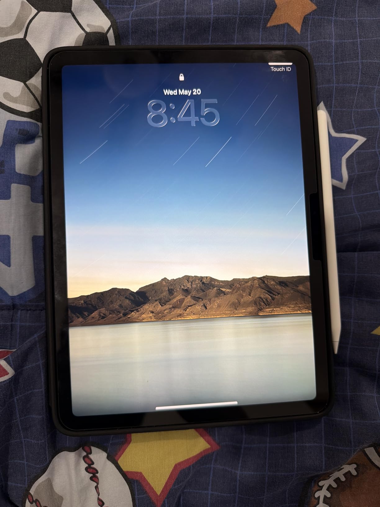 Apple iPad Air 11-inch (M4): Liquid Retina Display, 128GB, 12MP Front/Back Camera, Wi-Fi 7 with Apple N1, Touch ID, All-Day Battery Life - Space Gray customer photo 1