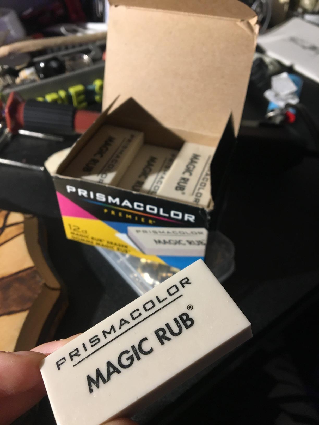 Prismacolor Premier Magic Rub Vinyl Erasers, 12 Count - For Drafting, Sketching, Fine Art, School Supplies customer photo 1