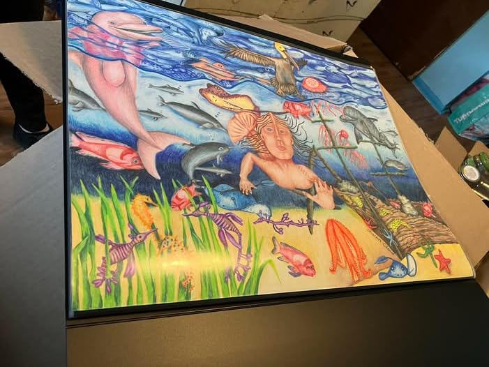 Itoya Original Art ProFolio 18x24 Black Photo Album Book with 48 Pages - Protective Binder with Plastic Sleeves customer photo 1