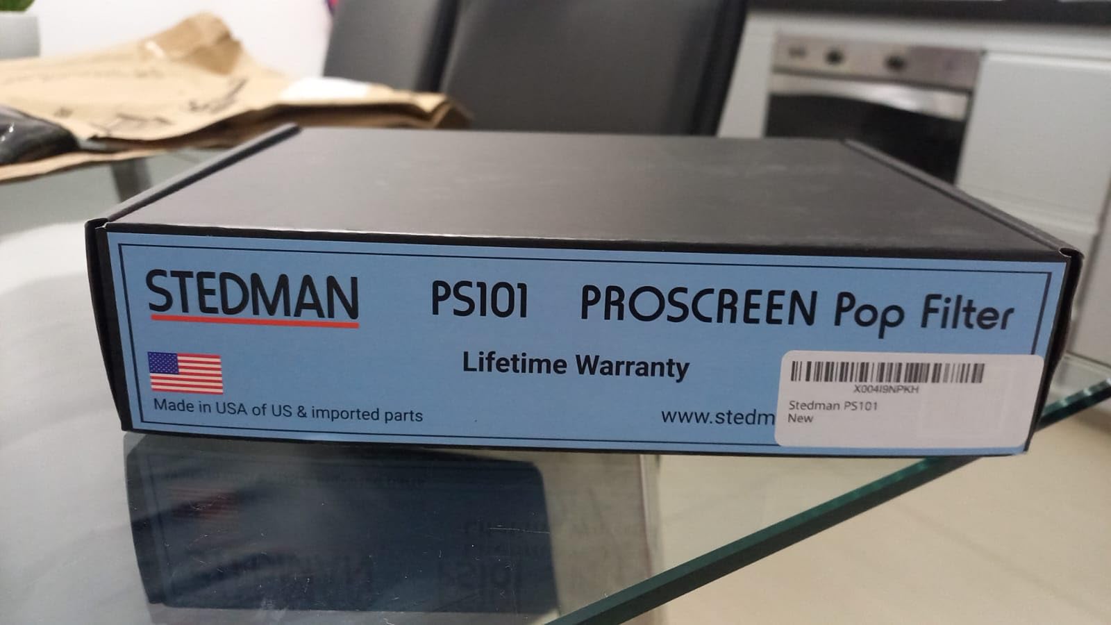 Stedman PS101 Proscreen Metal Pop Filter customer photo 2