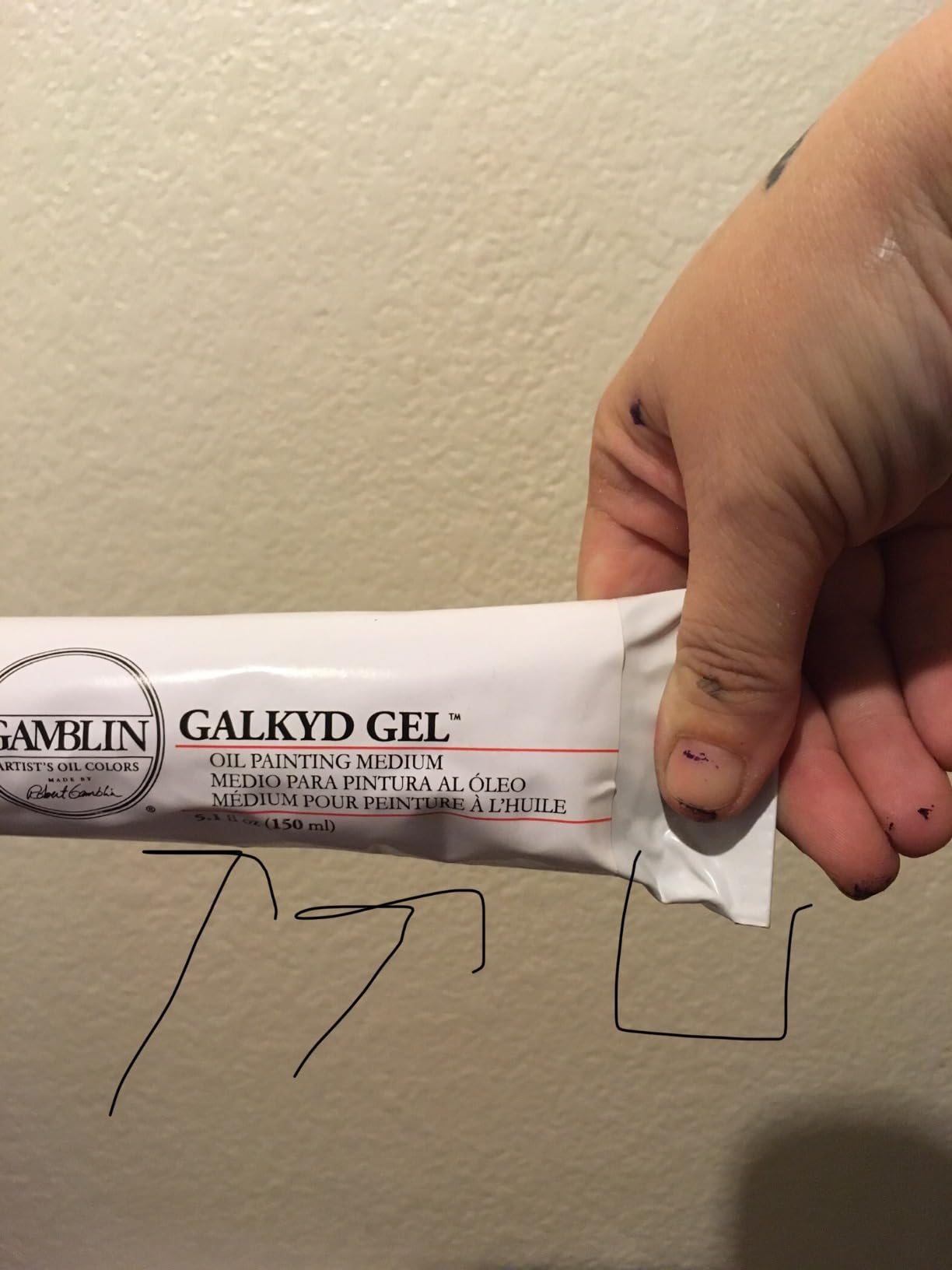 Gamblin Galkyd G Gel 150 Ml customer photo 1