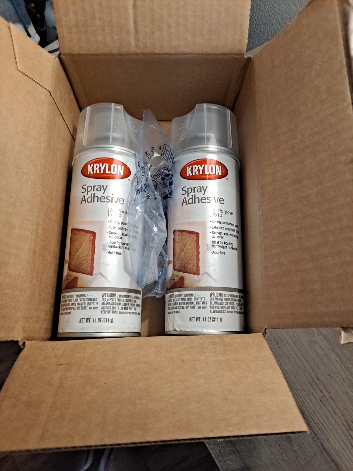 Krylon K07010 11-Ounce All-Purpose Spray Adhesive customer photo 1