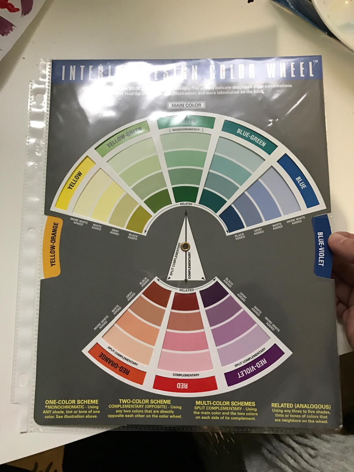 Interior Design Color Wheel Helps You Harmonize Your Interior Design Projects. customer photo 1