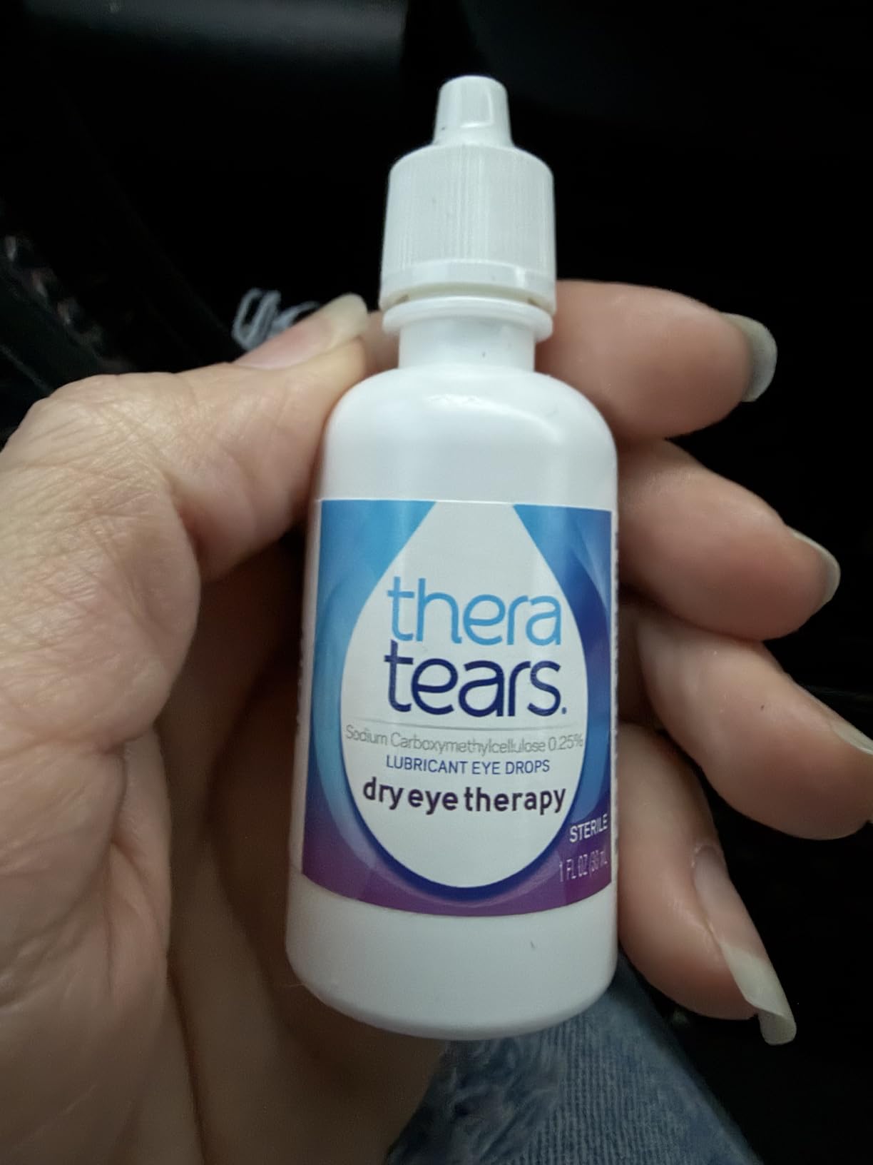 TheraTears Dry Eye Therapy Eye Drops for Dry Eyes, 1.0 Fl Oz customer photo 1