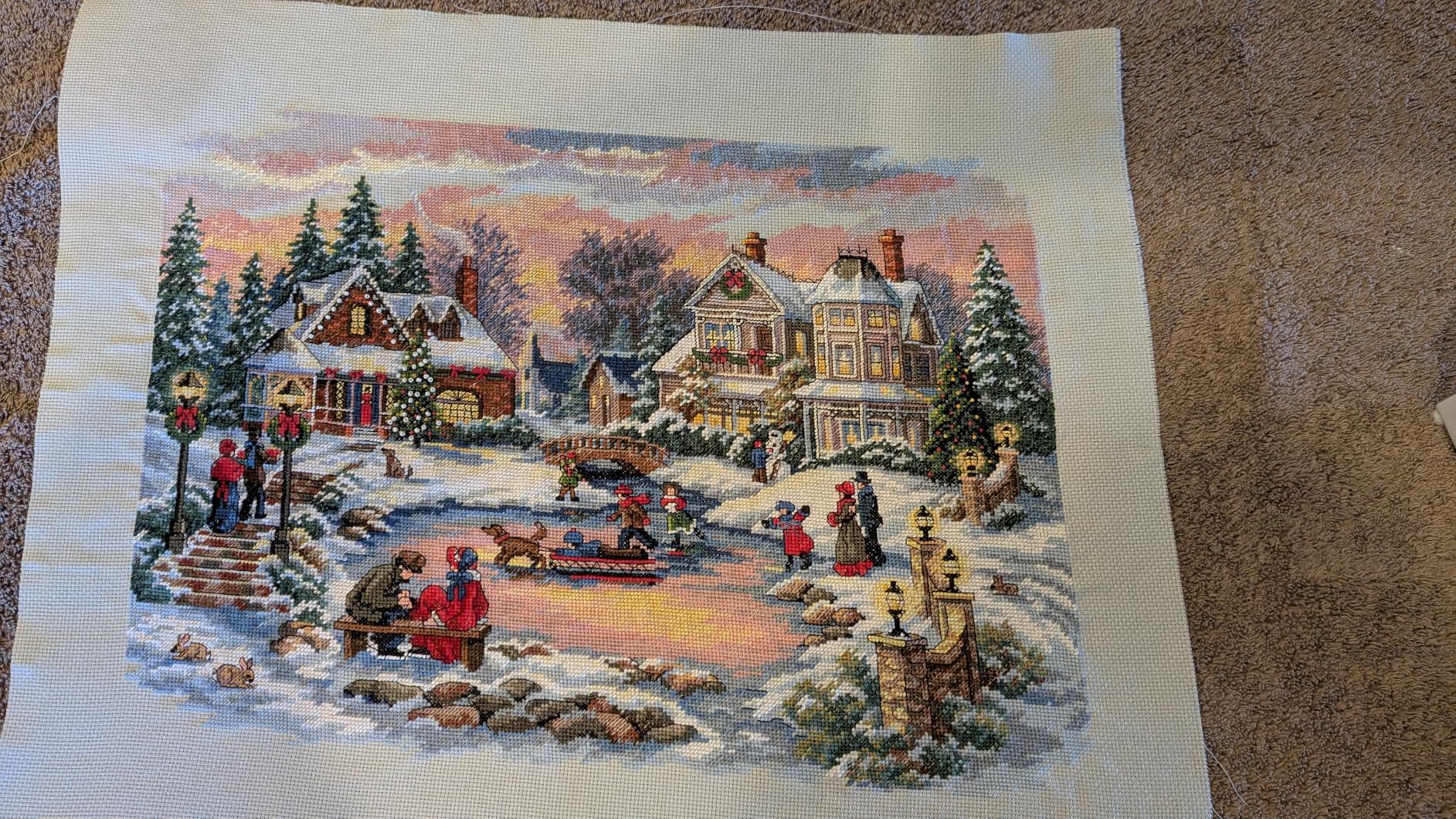 Dimensions Needlepoint Kit, Tuscan View, 12