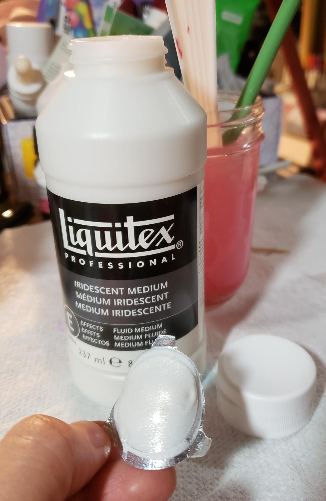 Liquitex Professional Effects Medium, 237ml (8-oz), Iridescent Medium customer photo 1