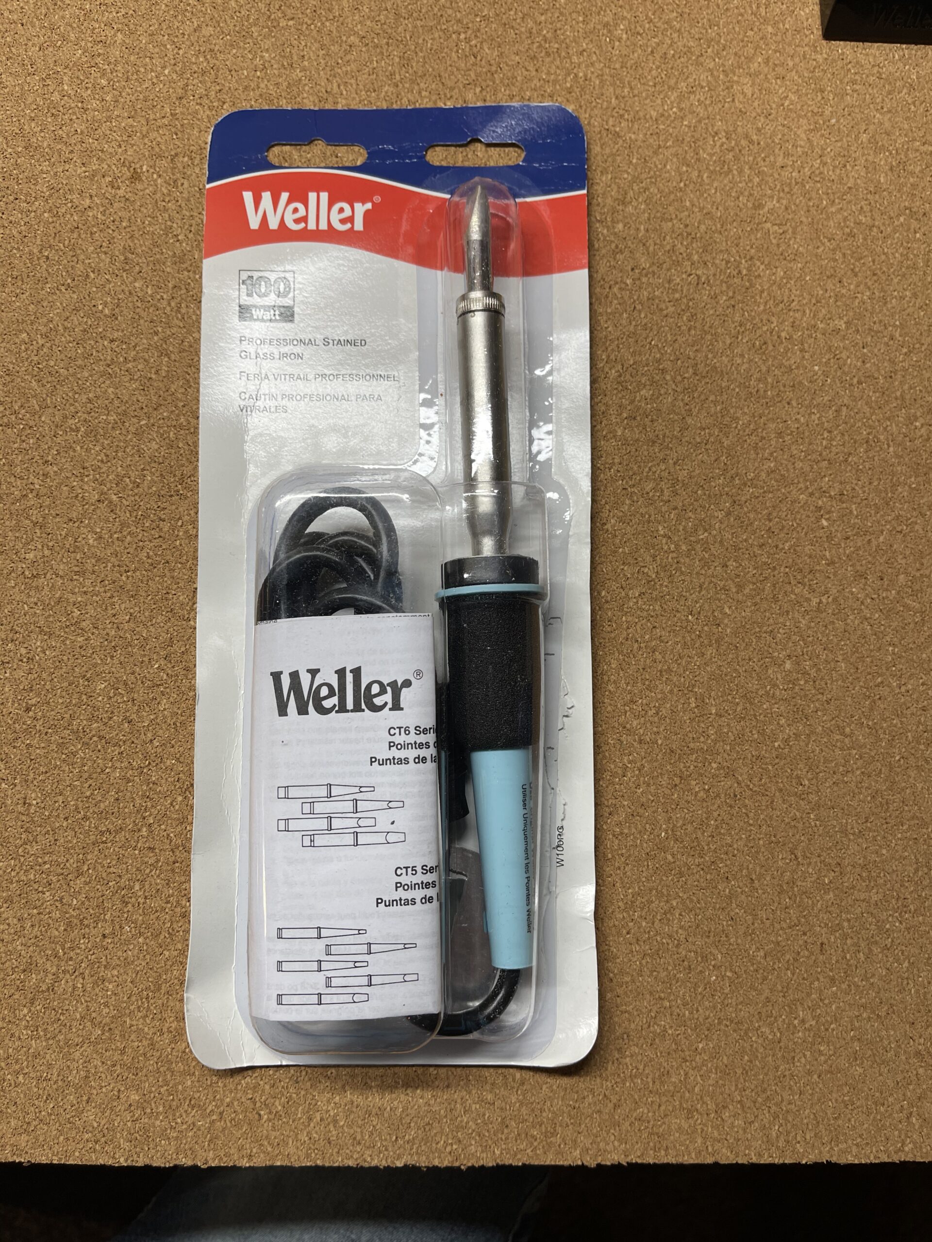Weller W100PG Weller Farenheit Heavy Duty Soldering Iron with CT6F7 Tip, 100 Watt, 700 Degree, Original Version customer photo 2