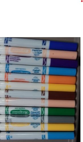 Crayola Broad Line Markers (12 Count), Washable Markers for Kids, Assorted Colors, Arts & Crafts Supplies, For Coloring Books & Art Projects, Ages 3+ customer photo 2
