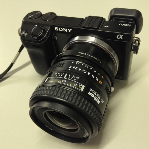 Fotodiox Lens Mount Adapter - Nikon Nikkor F Mount G-Type D/SLR Lens to Sony Alpha E-Mount Mirrorless Camera Body customer photo 1