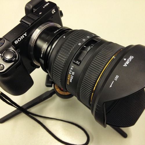 Fotodiox Lens Mount Adapter - Nikon Nikkor F Mount G-Type D/SLR Lens to Sony Alpha E-Mount Mirrorless Camera Body customer photo 2