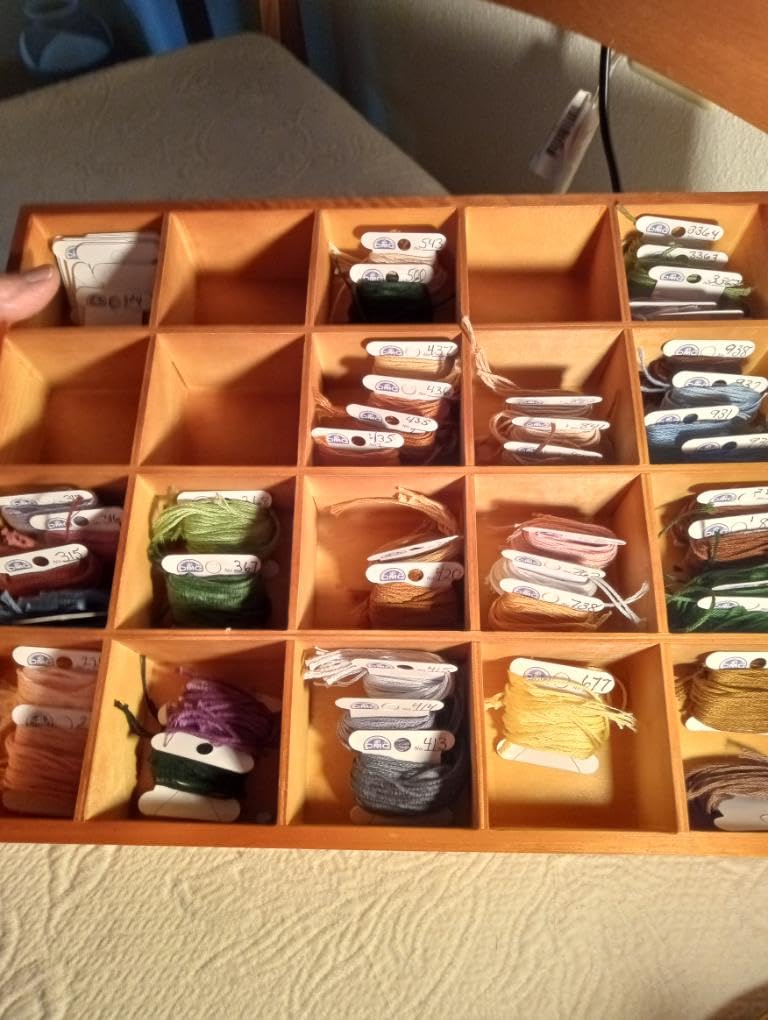 DMC Cardboard Floss Bobbins, 56/Pkg customer photo 2