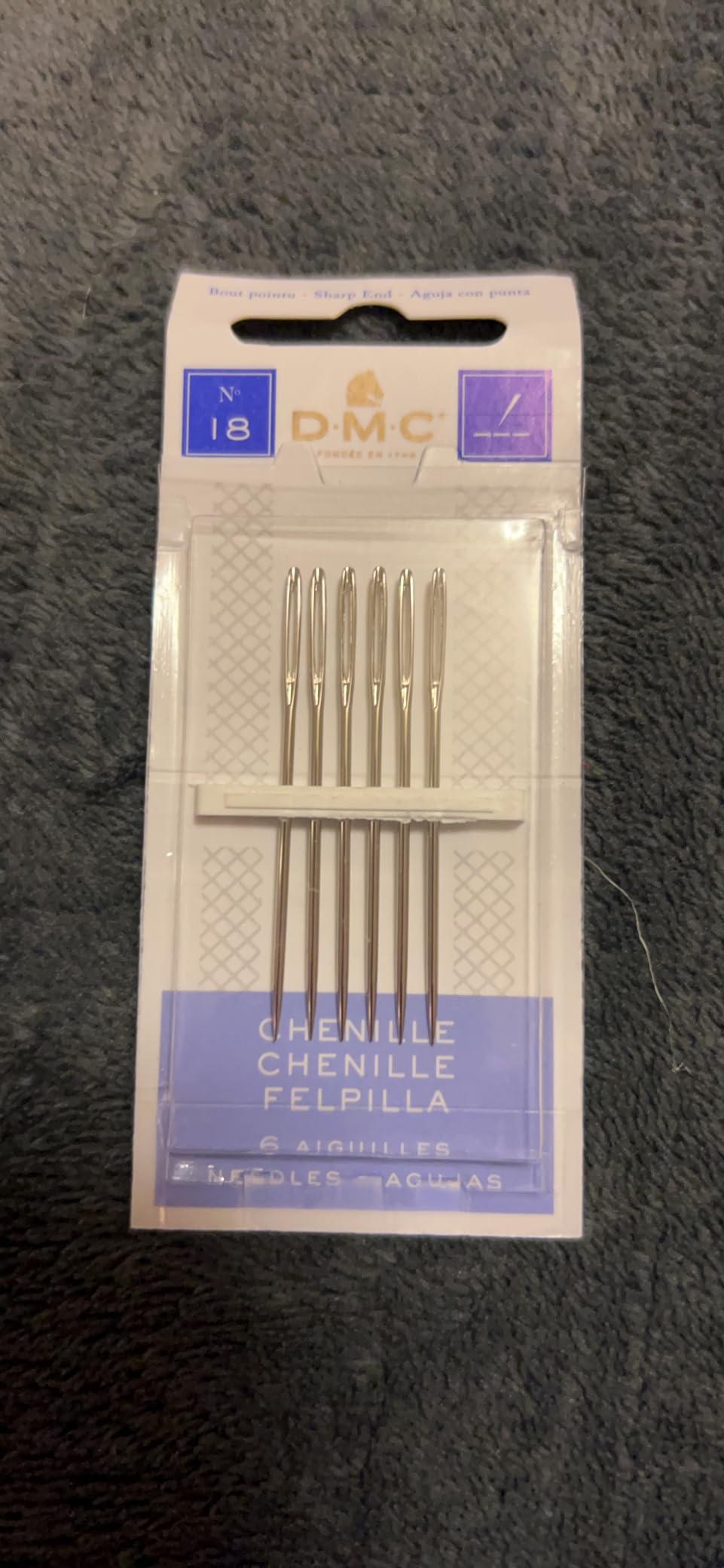 DMC Chenille Hand Needles-Size 18/22 6/Pkg customer photo 1
