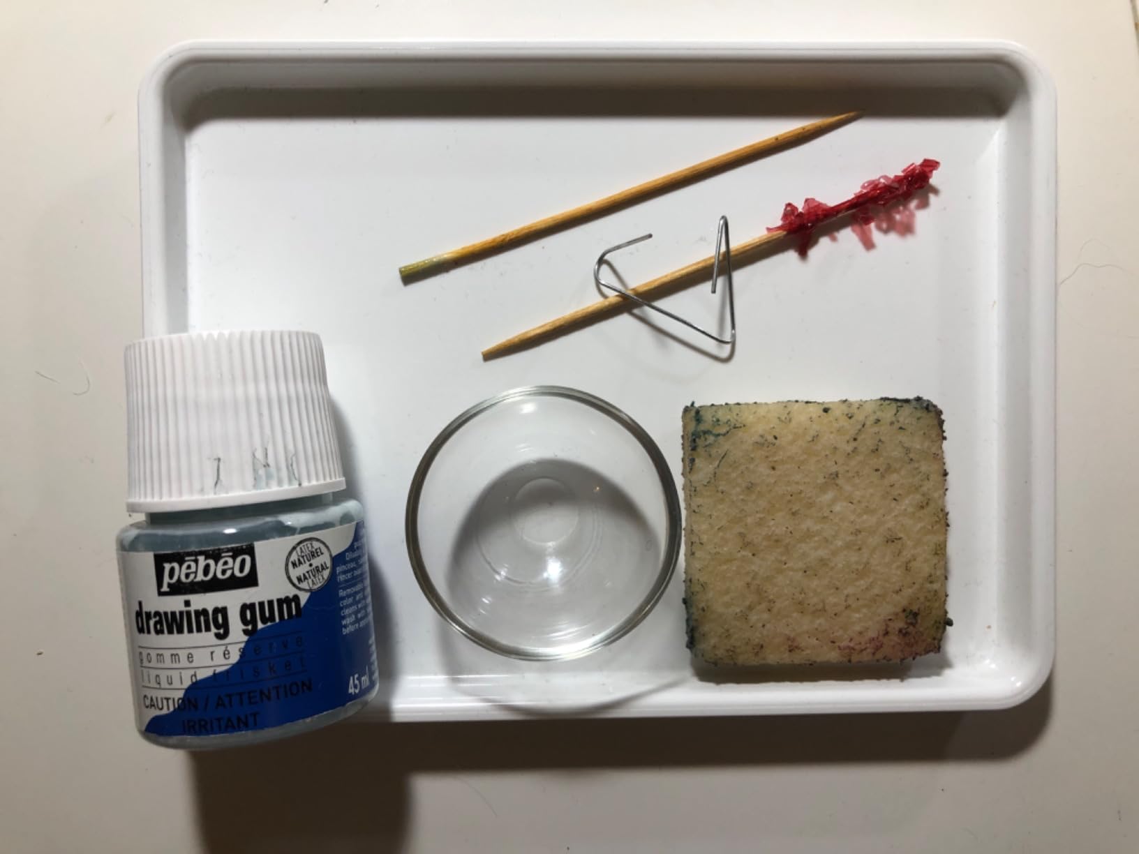 Pebeo Easy Peel Liquid Latex Masking Fluid - Drawing Gum - 250ml Bottle customer photo 2