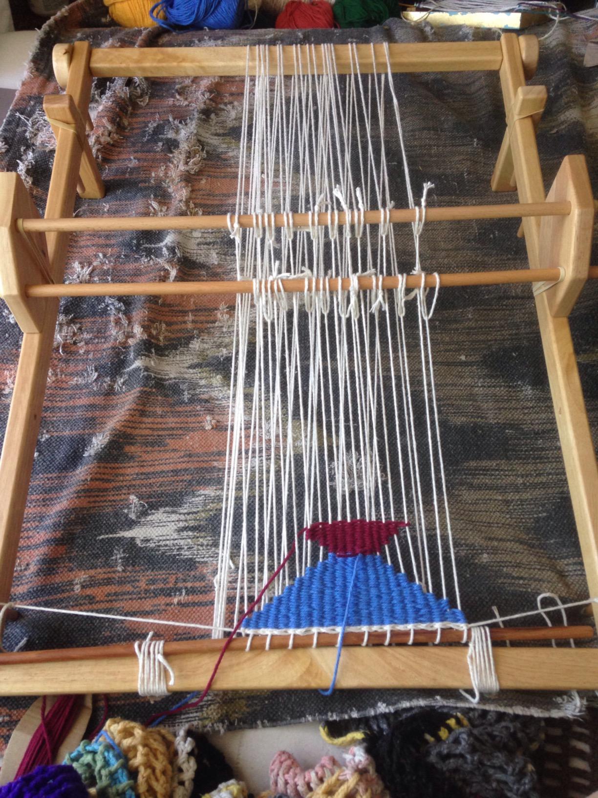 Lacis Kliot Tapestry Loom, 20-Inch, Hardwood customer photo 2