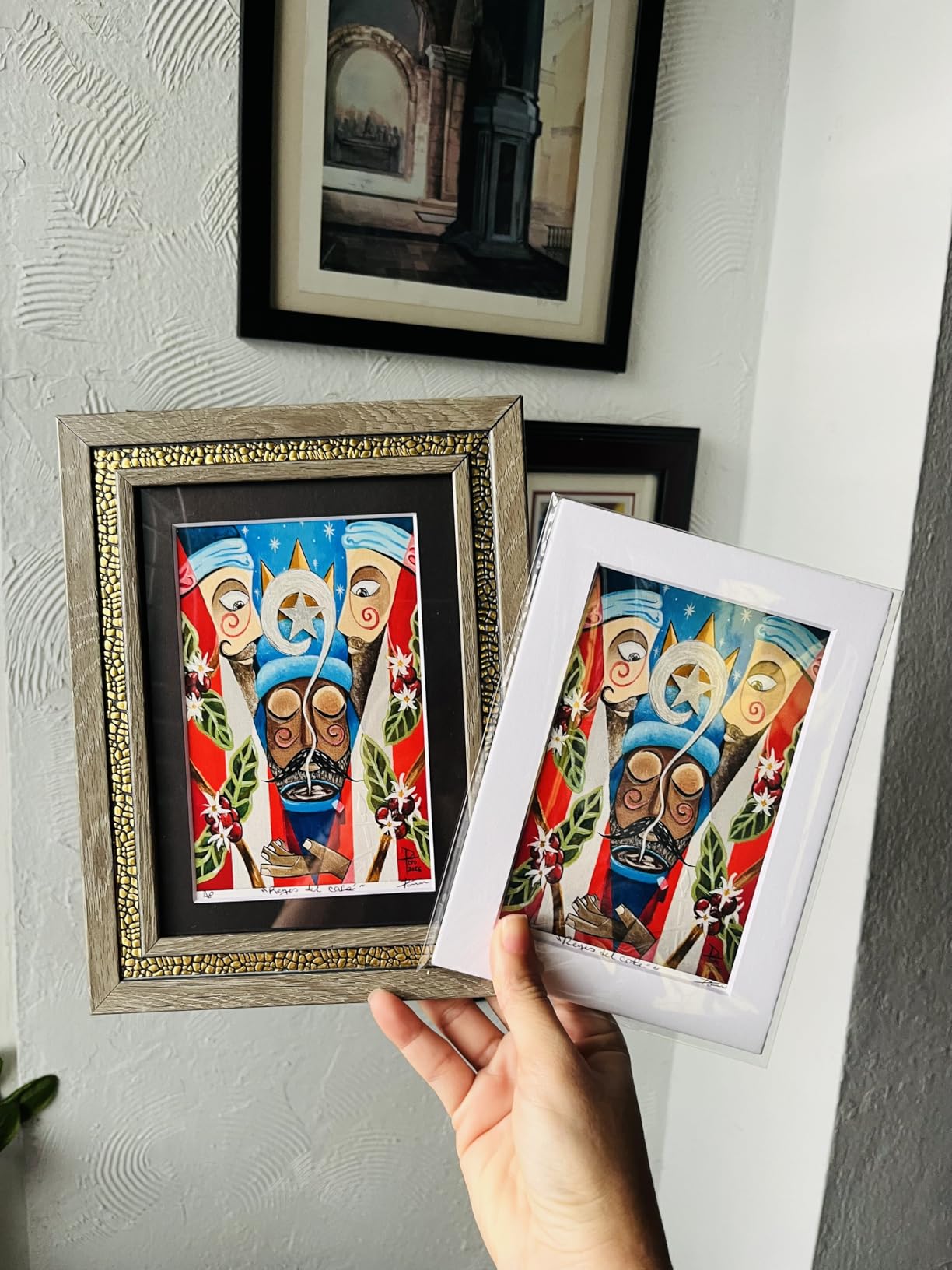 Golden State Art, Acid Free, Pack of 25, 11x14 White Picture Mats Mattes with White Core Bevel Cut for 8x10 Photo + Backing + Bags customer photo 1