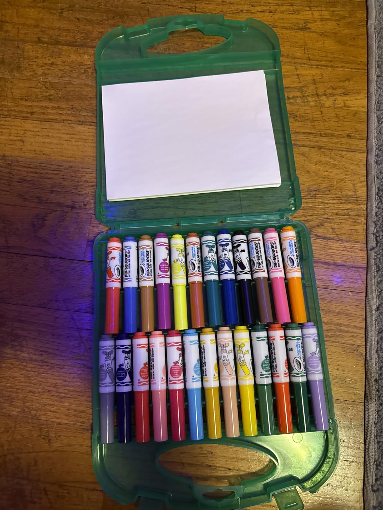 Crayola Pip-Squeaks Washable Marker Set (65ct), Coloring Set, Drawing Art Supplies for Kids, Spring Craft Kit, Travel Activity, Gifts for Kids customer photo 2