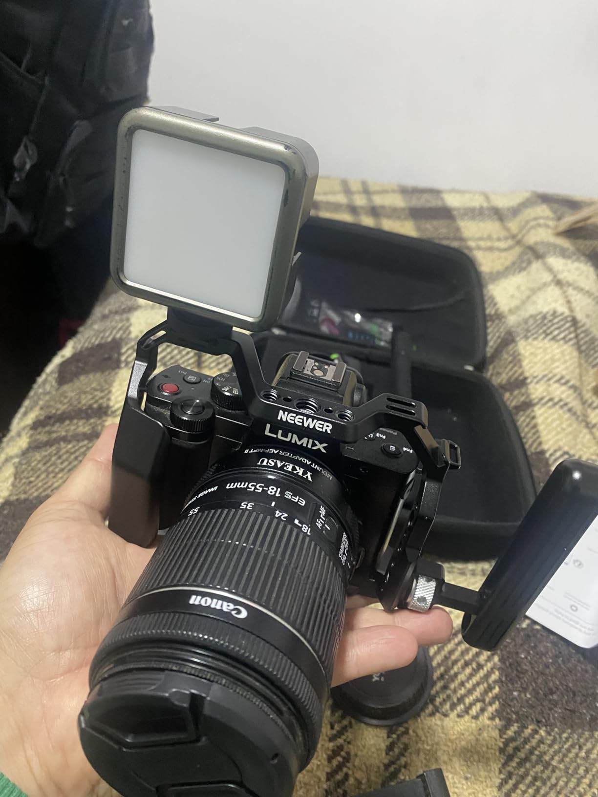 VILTROX EF-EOS M Lens Mount Auto Focus Adapter for Canon EF/EF-S Lens to Canon EOS M Mirrorless Camera customer photo 2