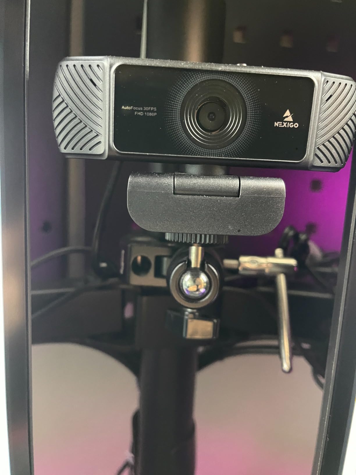 SmallRig Super Clamp Mount with Mini Ball Head Mount, Hot Shoe Adapter with 1/4 Screw for LCD Field Monitor, LED Lights, Flash, Microphone, for Gopro, for DJI Action 2, for Insta360 customer photo 1