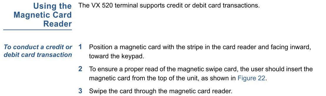 Verifone Vx520 EMV/Contactless customer photo 1
