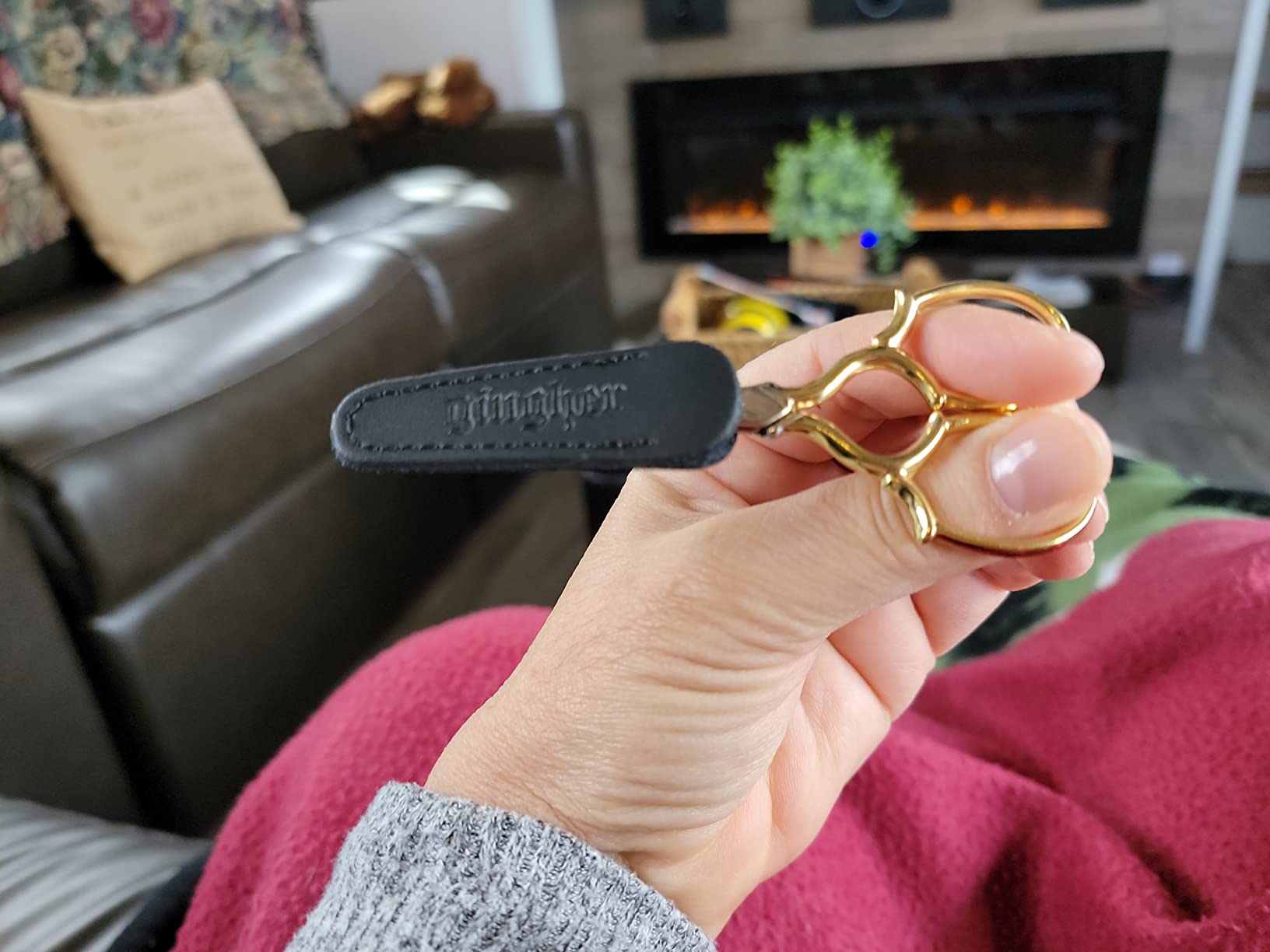 Gingher Epaulette Embroidery Scissors 3.5