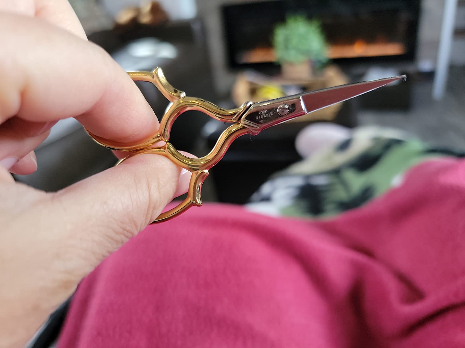 Gingher Epaulette Embroidery Scissors 3.5