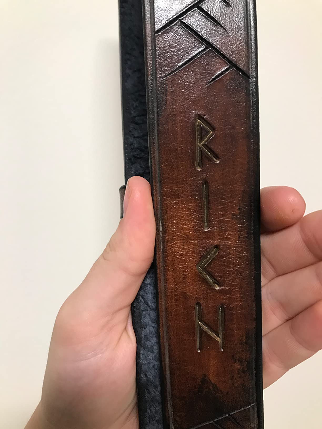 Tandy Leather Factory Runic/Celtic Alphabet Stamp Set 3/4 (with Stamping Handle) customer photo 2