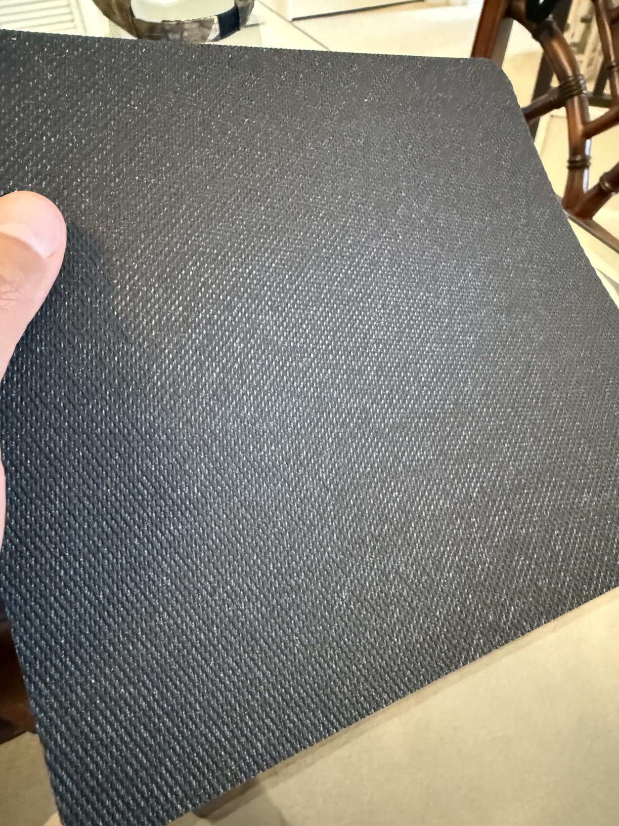 3M Precise Mouse Pad Enhances the Precision of Optical Mice at Fast Speeds, Easy to Clean, Stays in Place, 9 in x 8 in (MP114-BSD1) customer photo 2