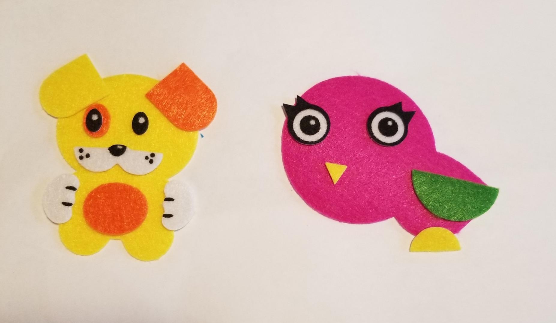 Melissa & Doug On The Go Felt Friends Craft Activity Set with 188 Felt Stickers - FSC Certified customer photo 2