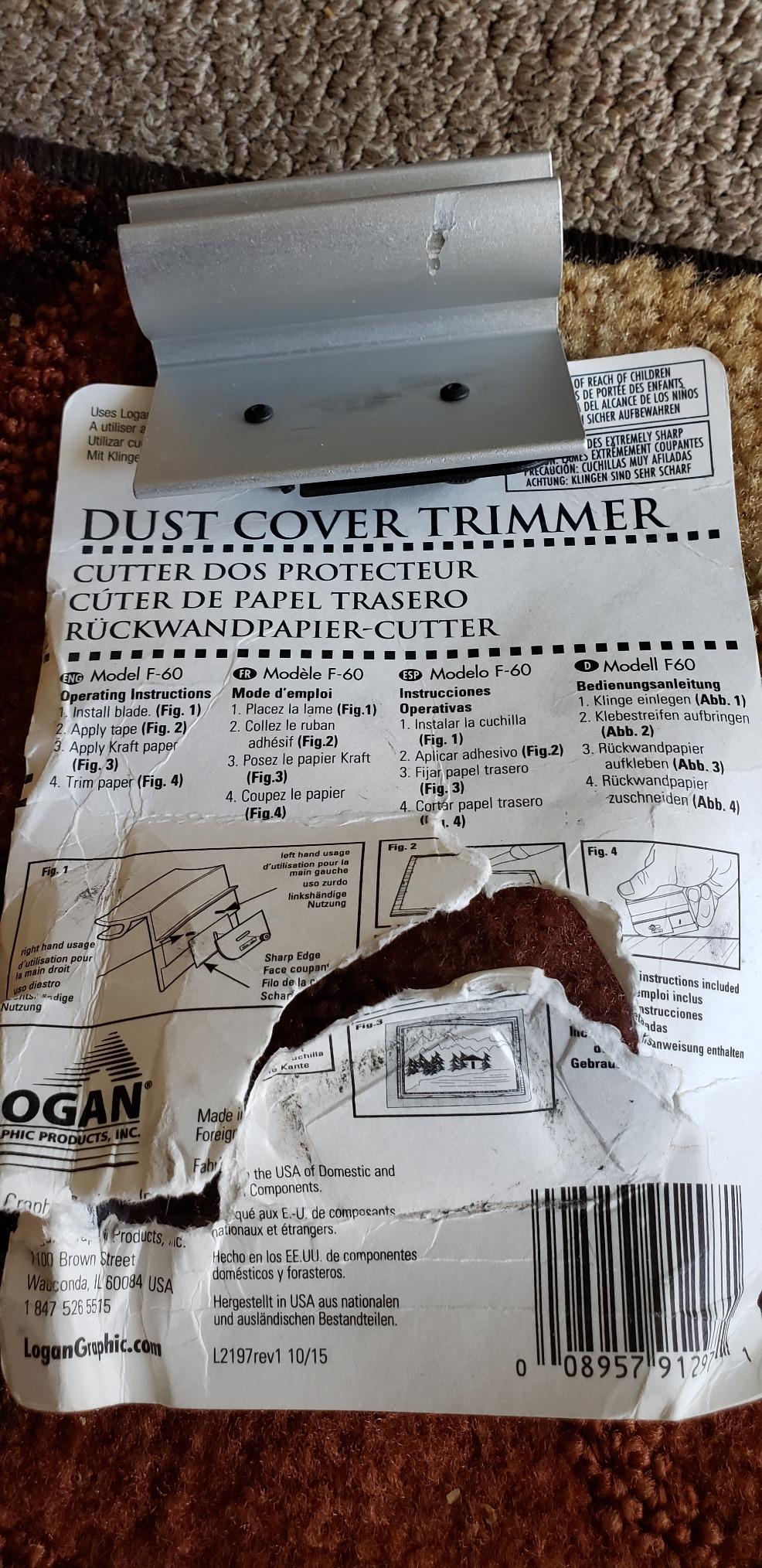 Logan Dust Cover Trimmer customer photo 2