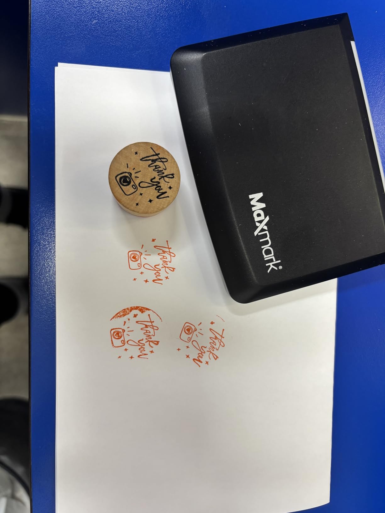 MaxMark Large Black Stamp Pad customer photo 2