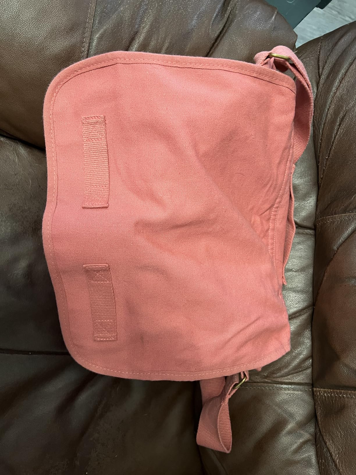 Sweetbriar Classic Vintage Messenger Bag - Original Heavyweight Cotton Canvas Shoulder Bag with Upgraded Features customer photo 2