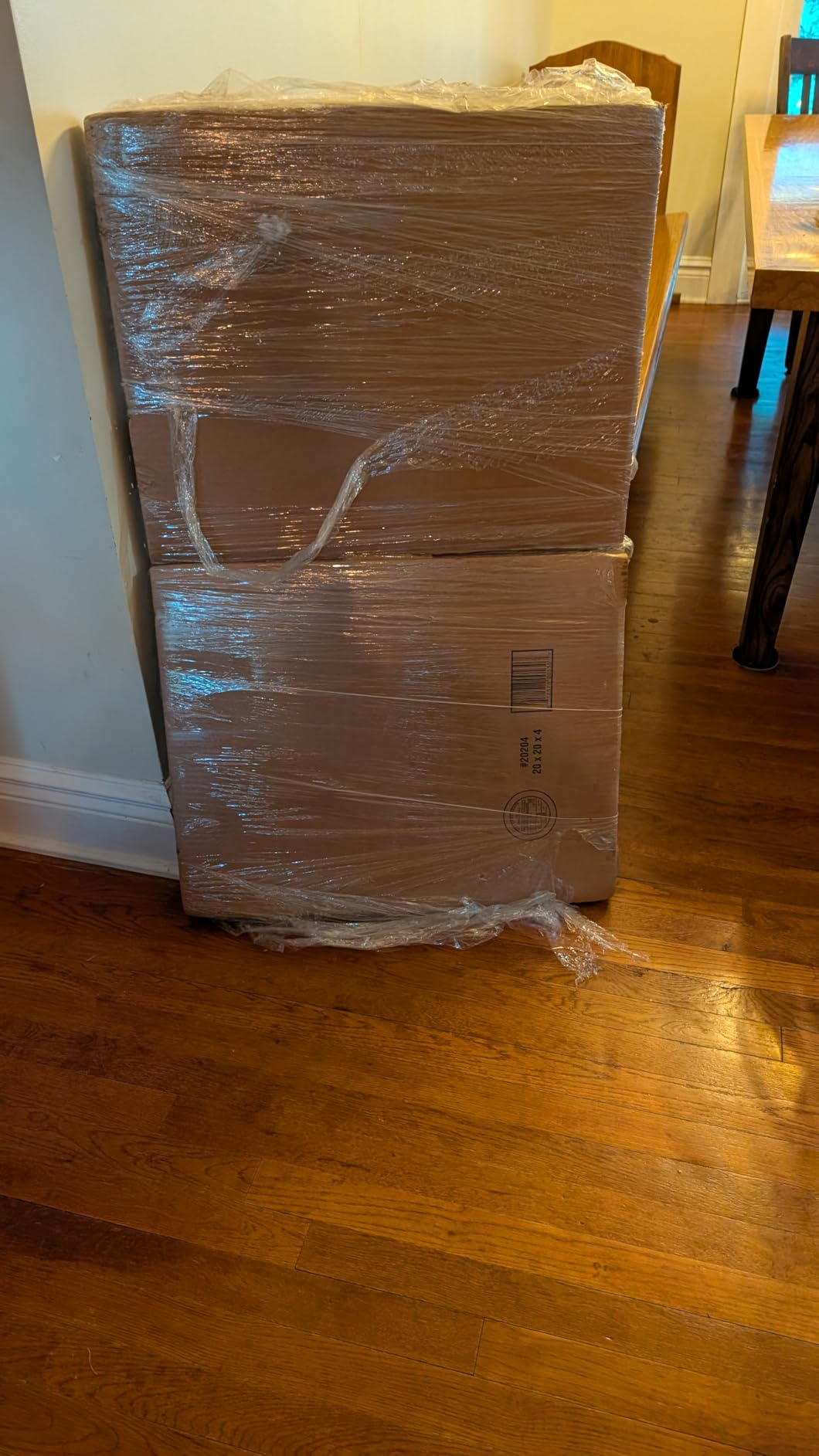 BOX USA Flat Shipping Boxes 20x20x4 10-Pack - Corrugated Cardboard Box for Packing customer photo 1