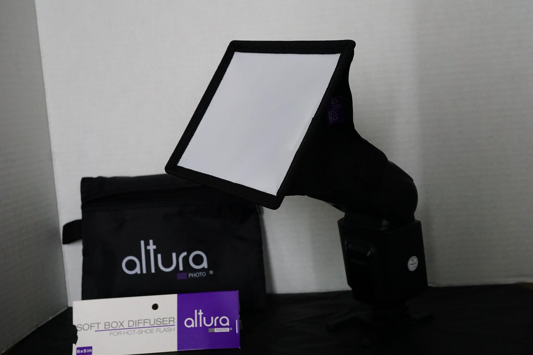 Altura Photo Flash Diffuser Light Softbox 6x5 (Universal, Collapsible with Storage Pouch) for Canon, Yongnuo and Nikon Speedlight customer photo 1