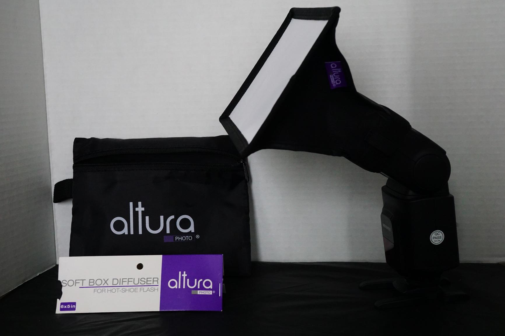 Altura Photo Flash Diffuser Light Softbox 6x5 (Universal, Collapsible with Storage Pouch) for Canon, Yongnuo and Nikon Speedlight customer photo 2